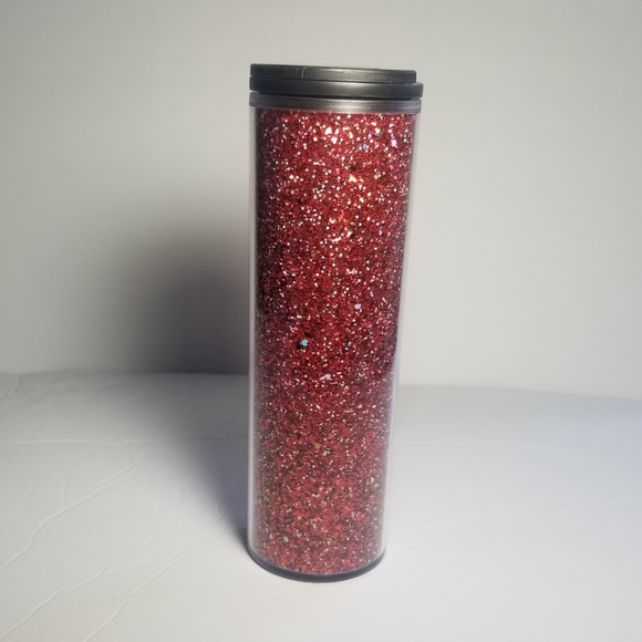 STARBUCKS GLITTER INSULATED TRAVEL TUMBLER COFFEE - Picture 4 of 8